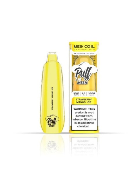 Puff Air Mesh Synthetic Nicotine Disposable Vape Pen