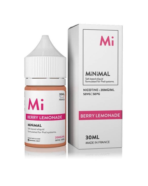 Berry Lemonade by MiNiMAL Nicotine Salt E-Liquid
