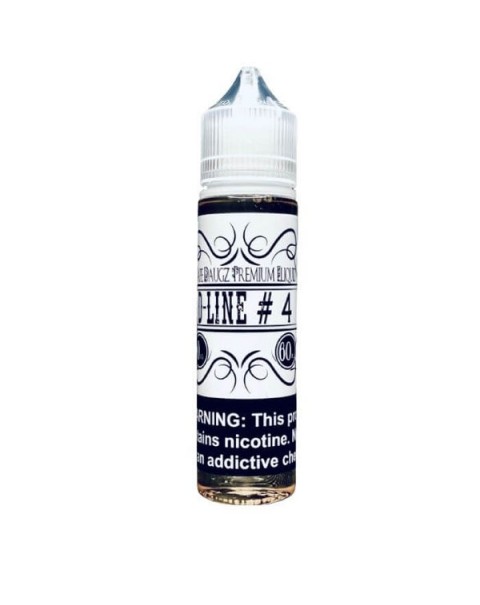 D-Line #4 Tobacco Free Nicotine Vape Juice by Vape Daugz