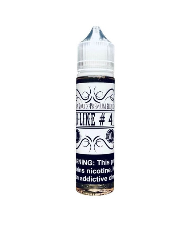 D-Line #4 Tobacco Free Nicotine Vape Juice by Vape...