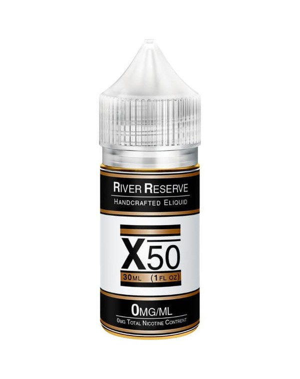 X-50 Tobacco Free Nicotine E-liquid by River Reser...
