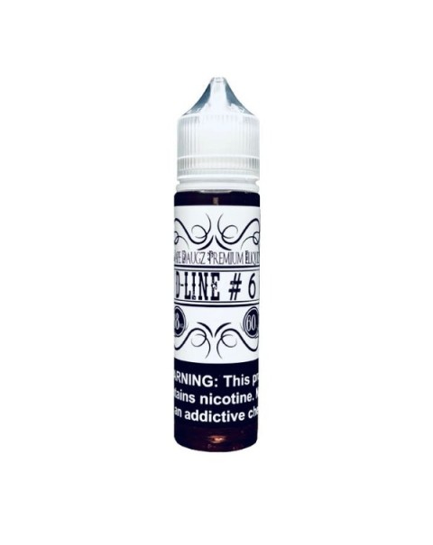 D-Line #6 Tobacco Free Nicotine Vape Juice by Vape Daugz
