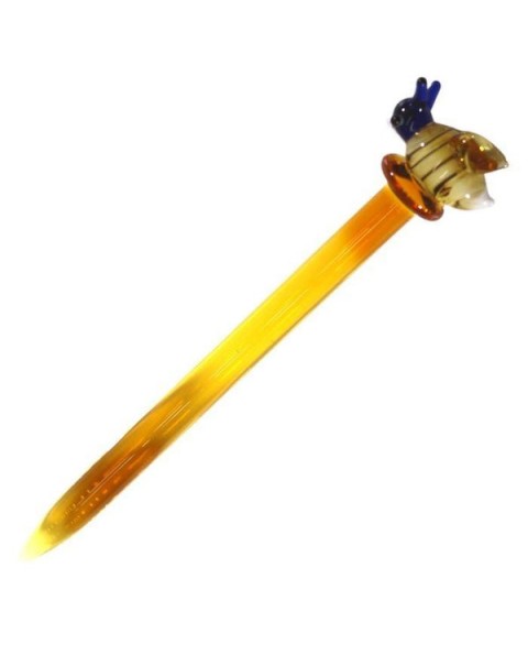 Dabber Bumble Bee Smoking Pipe Accessories by Royale Glass