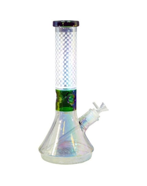 Beaker 9MM Green N5 by Royale Glass