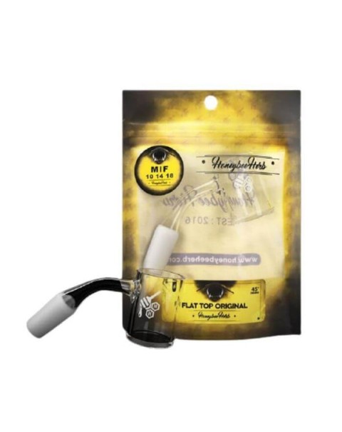 Flat Top Original 45 Degree Quartz Nail by Honeybee Herb