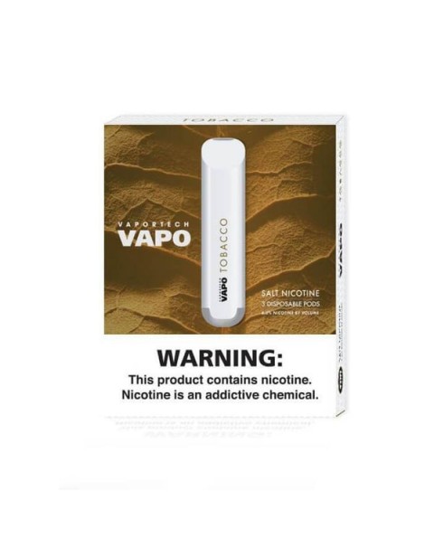 VaporTech Vapo Pods Tobacco Disposable Pod Device