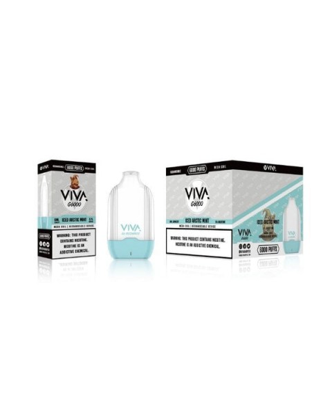 Viva G6000 Rechargeable Disposable Vape Pen