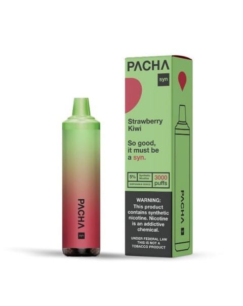 Pacha Syn 3000 Puffs Synthetic Nicotine Disposable Vape Pen