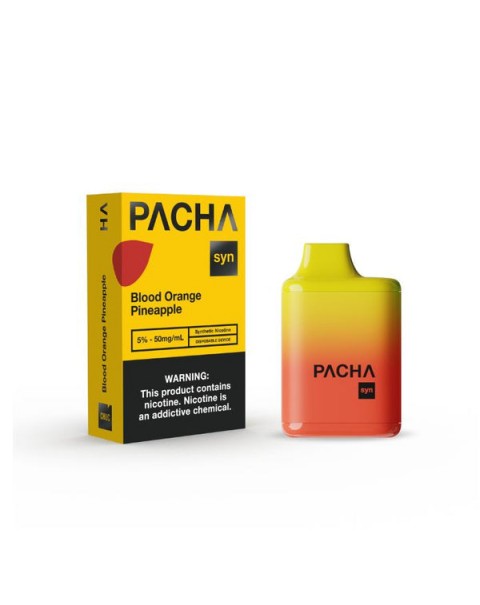 Pacha Syn 4500 Puffs Synthetic Nicotine Disposable Vape Pen