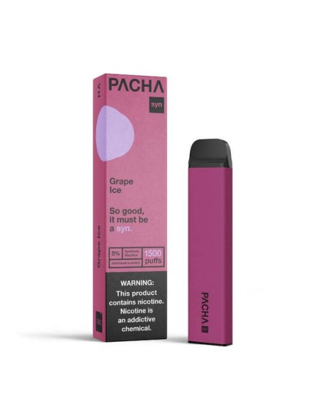 Pacha Syn 1500 Puffs Synthetic Nicotine Disposable Vape Pen