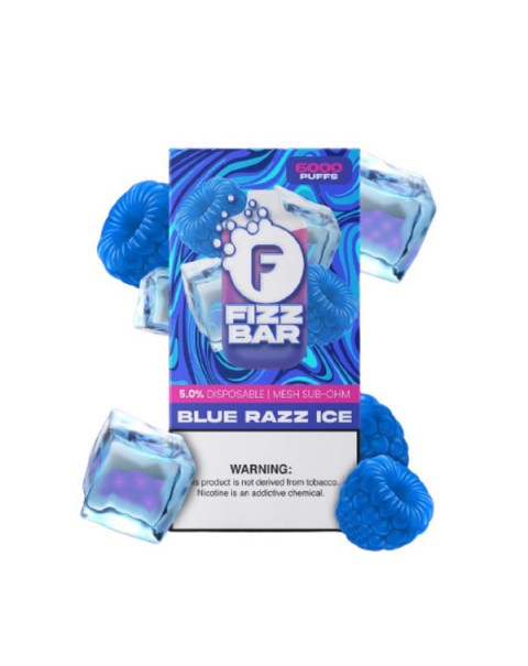 FIZZ Bars Tobacco Free Nicotine Disposable Vape