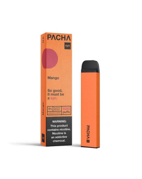 Pacha Syn 1500 Puffs Synthetic Nicotine Disposable Vape Pen