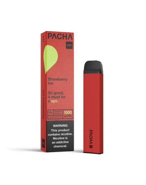 Pacha Syn 1500 Puffs Synthetic Nicotine Disposable Vape Pen