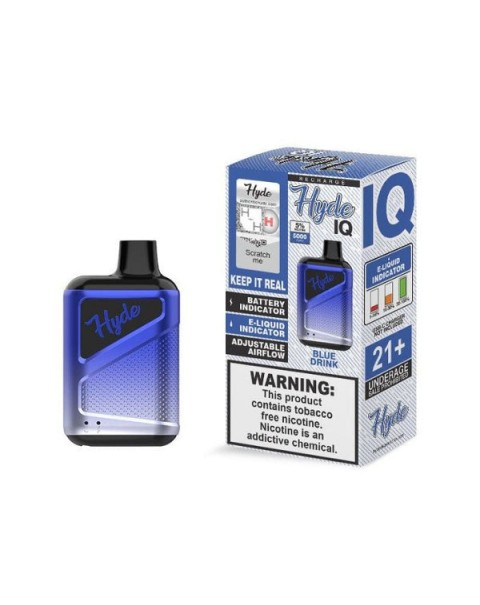 Hyde IQ Recharge Tobacco Free Nicotine Disposable Vape