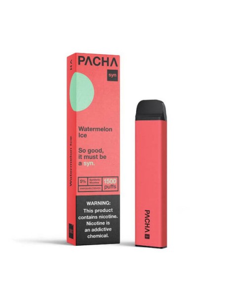 Pacha Syn 1500 Puffs Synthetic Nicotine Disposable Vape Pen