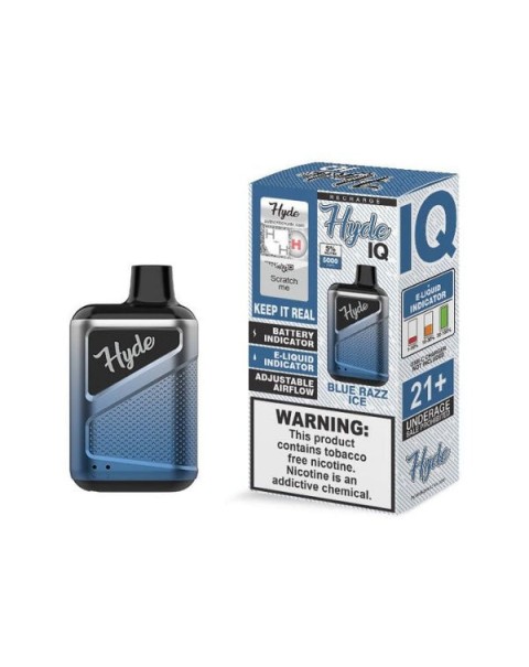 Hyde IQ Recharge Tobacco Free Nicotine Disposable Vape