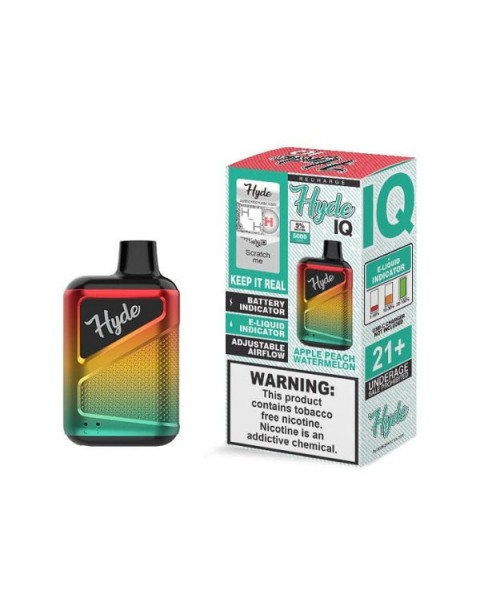 Hyde IQ Recharge Tobacco Free Nicotine Disposable Vape