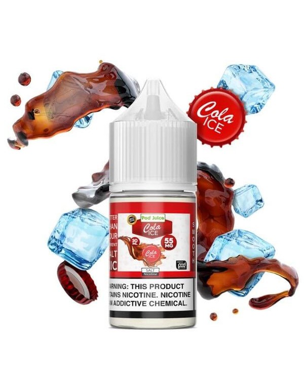 Cola Ice by Pod Juice Nicotine Salt E-Liquid
