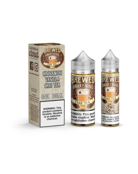 Brewed Awakening Cinnamon Vanilla Chai Tea by Caribbean Cloud Company eJuice