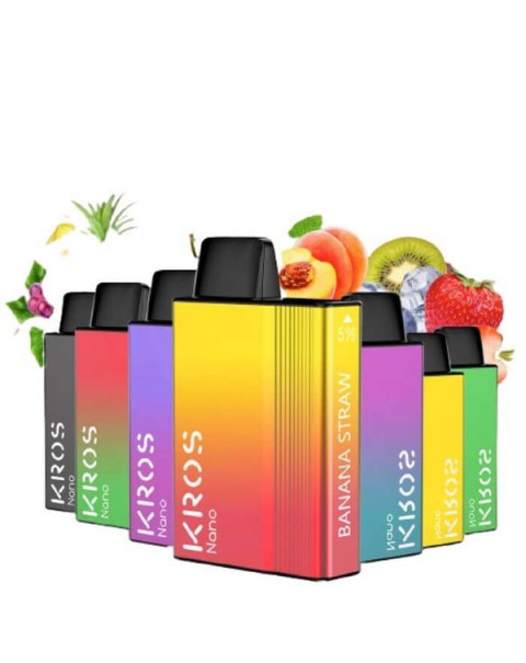 KROS Nano 5000 Puffs Rechargeable Disposable Vape