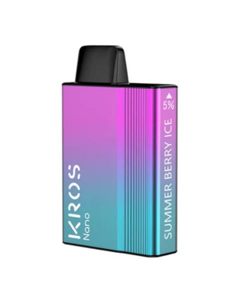 KROS Nano 5000 Puffs Rechargeable Disposable Vape