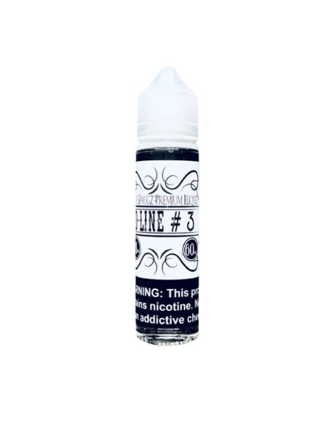 D-Line #3 Tobacco Free Nicotine Vape Juice by Vape Daugz